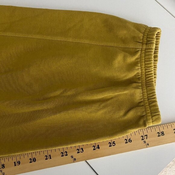 Old Navy Jogger Sweatpants Size 4X Yellow Cinch Drawstring High Rise - Picture 10 of 11